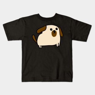 Hungry dog ​​looking for food Kids T-Shirt